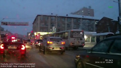 Car Crashes Compilation # 443 - December 2014 / Подборка Аварий и ДТП 20