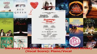 Read  Sweeney Todd The Demon Barber of Fleet Street Vocal Score PianoVocal Ebook Free