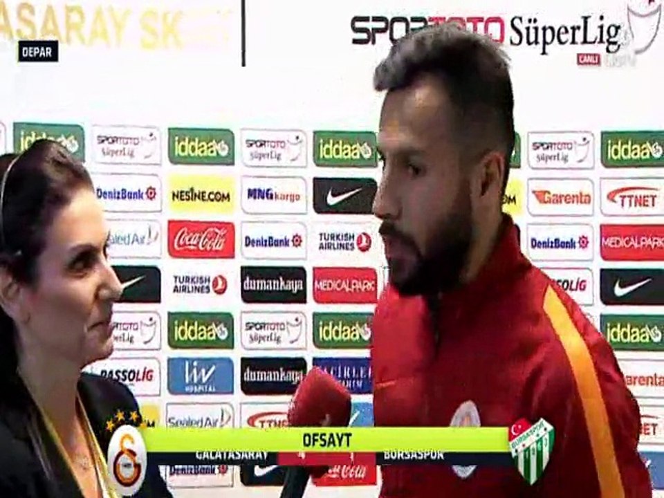 Galatasaray-Bursaspor 3-0 | Maç sonu Yasin Öztekin'in açıklamaları (4 Aralık 2015)