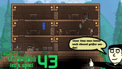Terraria "Let's Spiel" (Let's Play) 43: Hausausbau