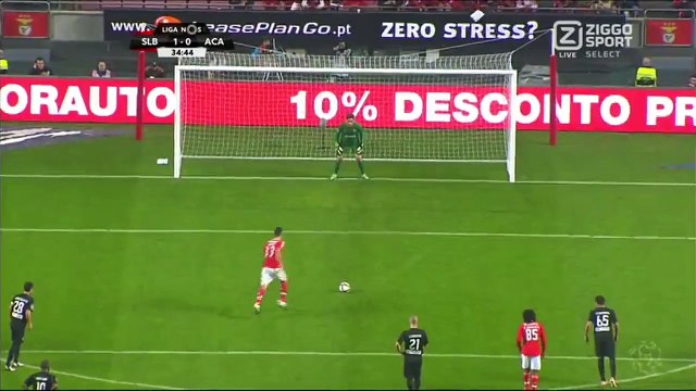 1-0 Jonas Gonçalves Oliveira Goal Portugal Primeira Liga - 04.12.2015, SL Benfica 1-0 Académica Coimbra