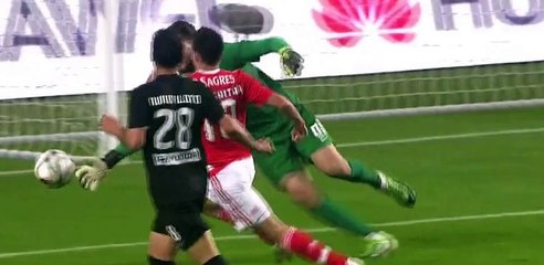 Jonas (Penalty) Goal - Benfica 1 - 0 Academica - 04/12/2015