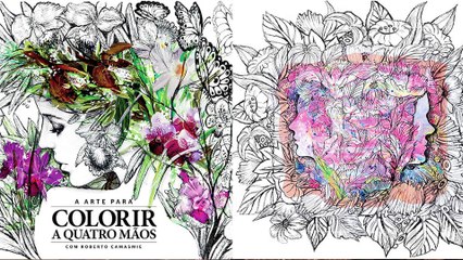 Val Marchiori prestigia lançamento de livro para colorir