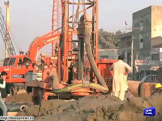 Report on Orange Line Metro train project in Lahore.