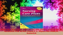 Nursing Care Plans text only 5th Fifth edition by M Gulanick PhD APRN FAANJ L Myers Read Online