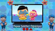 Pepee Şekilleri | Pepe Şekilleri Öğreniyor