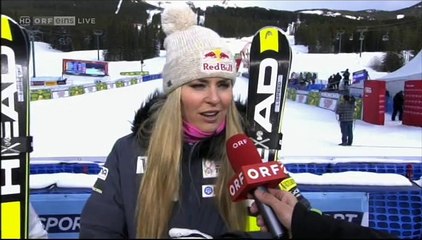 Lindsey Vonn Interview 68th WIN