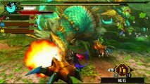 Lets Hunt 2 Jinouga/Zinogre - Monster Hunter Portable 3rd HD 1080p