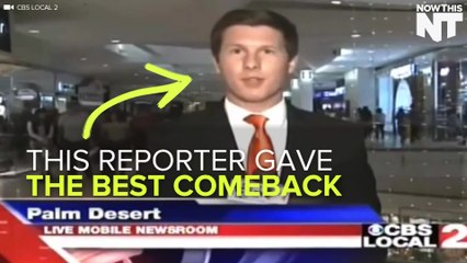 This Reporter Had A Quick Comeback To Lewd Heckler On Camera