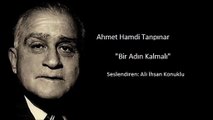 Ahmet Hamdi Tanpınar - Bir Adın Kalmalı