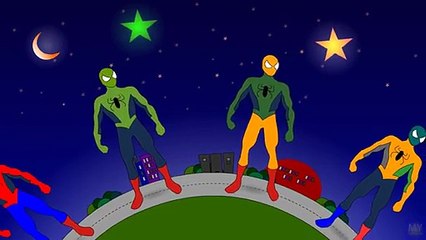 Twinkle Twinkle Little Star ft. Spiderman Venom Full animated cartoon english 2015 catoonTV!