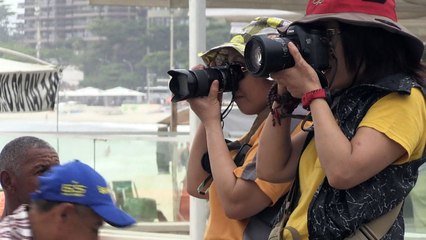 Brazilians hot and bothered over risque sand sculptures