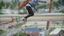 2016 Slacklining Between the Sails of a Boat | Red Bull Slack Ship