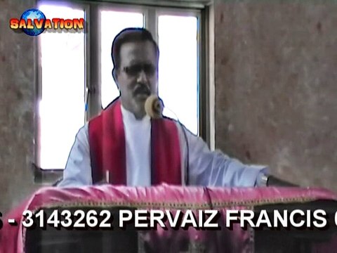 salvation tv channel pastor pervaiz gill with pastor Emmanuel at st.mary's church of pakistan pahargunj