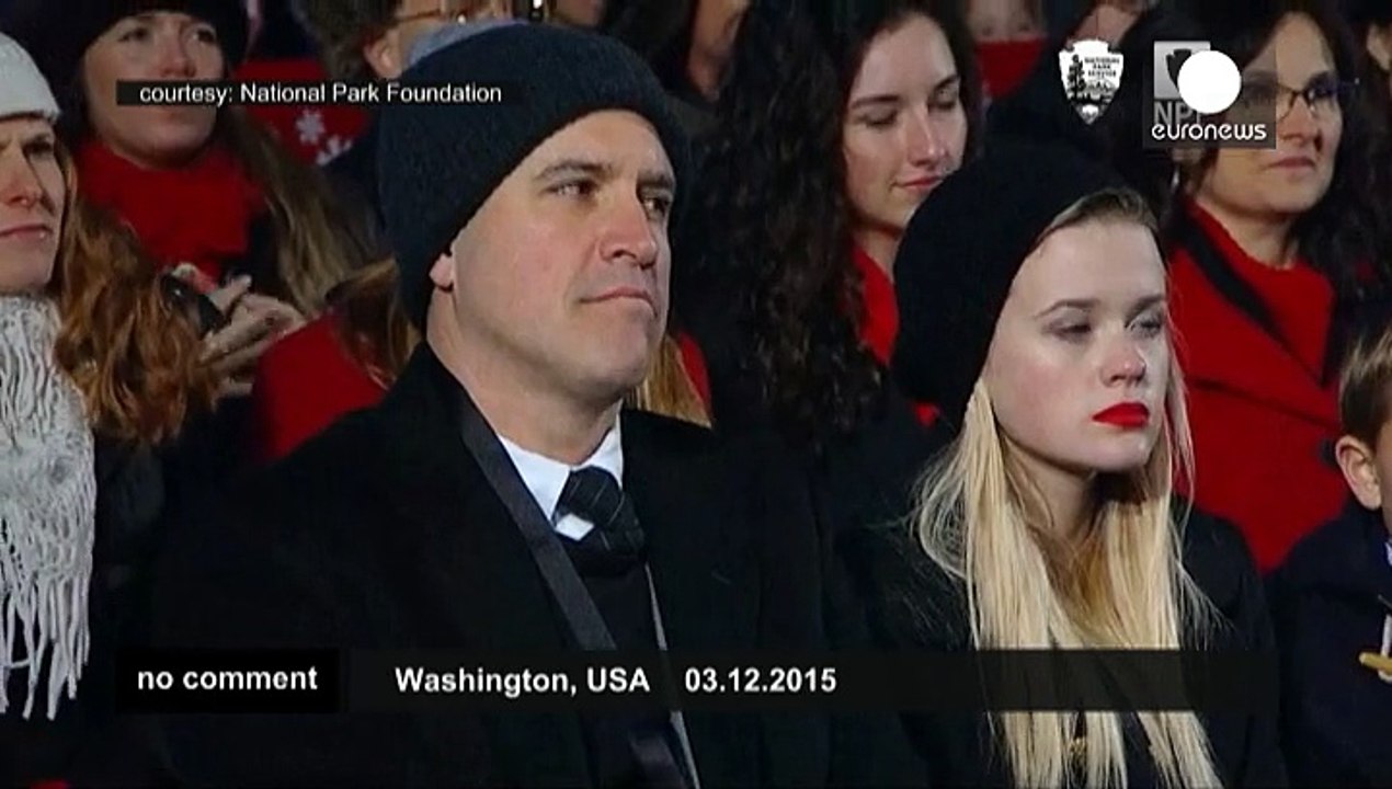 USA: Obama lights National Christmas Tree