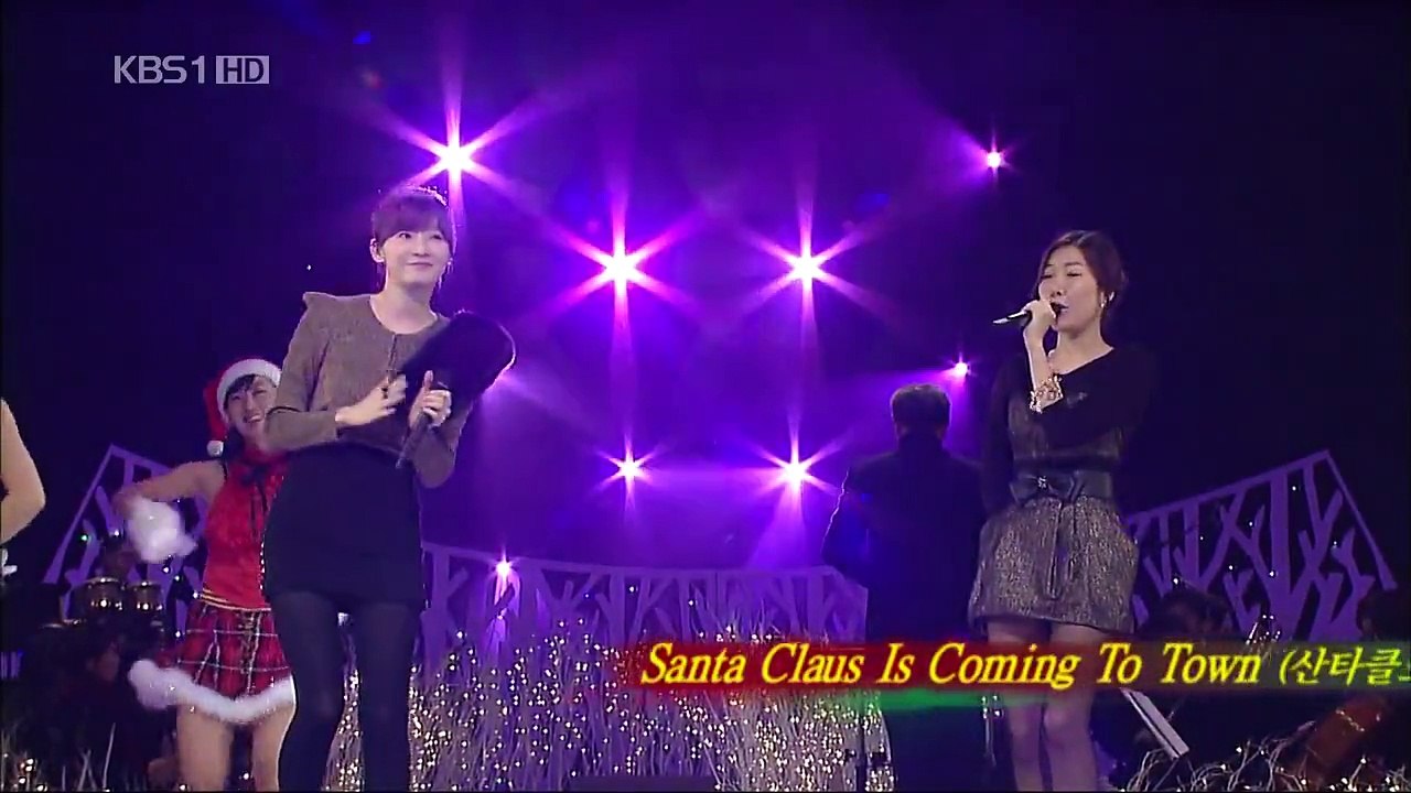 다비치 (Davichi)   Santa Claus is Coming to Town (산타 우리마을 오시네)