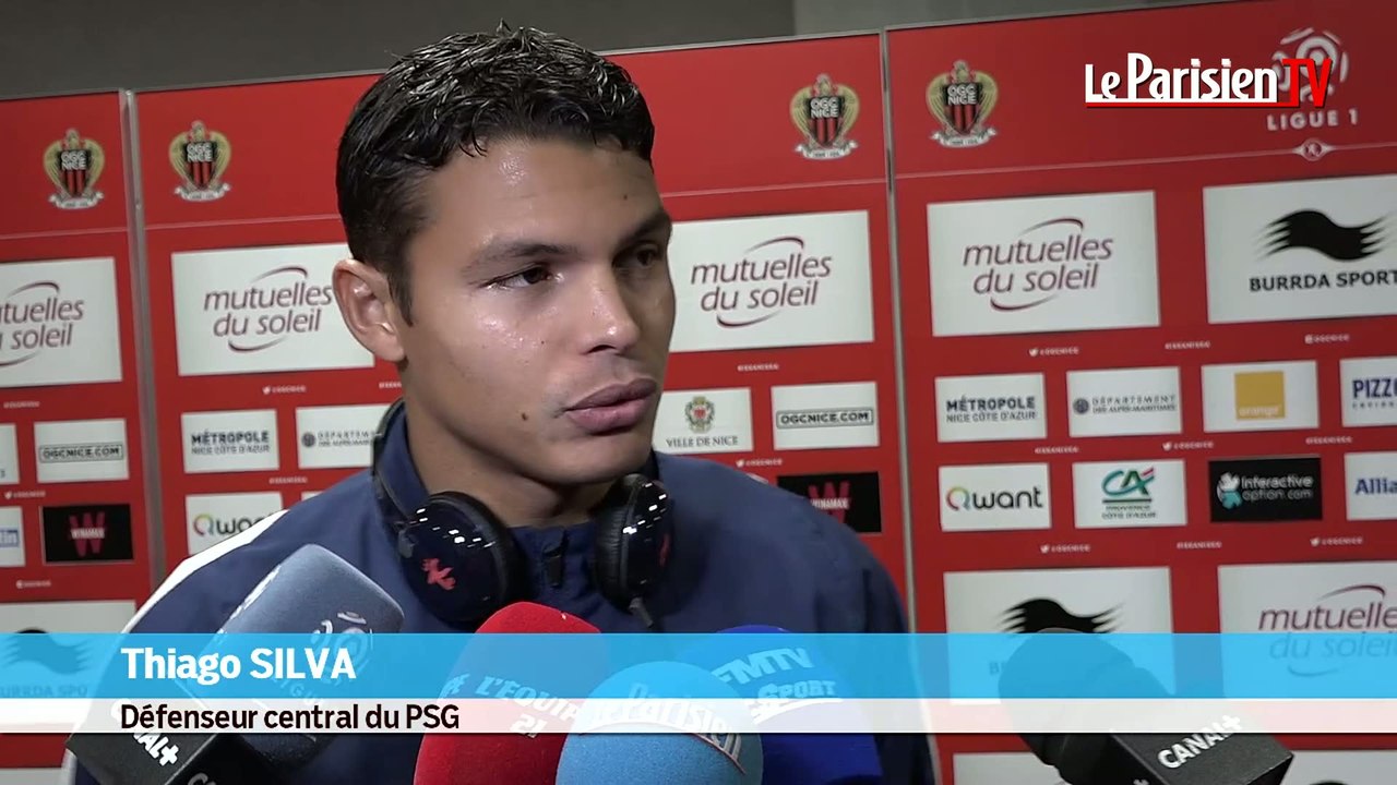 Nice-PSG (0-3) : Avec 16 points d'avance Thiago Silva veut vite gagner le championnat