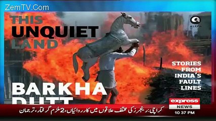 Ahmed Qureshi Shows A Never Seen Angle Of Barkha Dutt Report