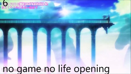 top 10 anime openings