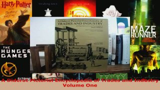 Download  A Diderot Pictorial Encyclopedia of Trades and Industry Volume One PDF Free