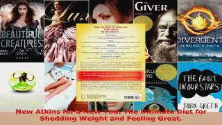 Read  New Atkins for a New You The Ultimate Diet for Shedding Weight and Feeling Great EBooks Online