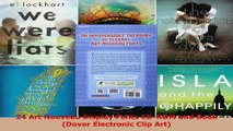 Read  24 Art Nouveau Display Fonts CDROM and Book Dover Electronic Clip Art PDF Free