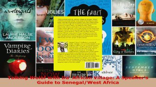 Read  Talking Wolof with Da African Village A Speakers Guide to SenegalWest Africa Ebook Free