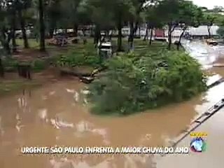 Troller na Enchente em São Paulo - Original (mov)