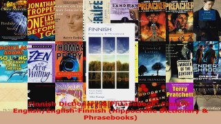 Read  Finnish Dictionary  Phrasebook FinnishEnglishEnglishFinnish Hippocrene Dictionary  PDF Online