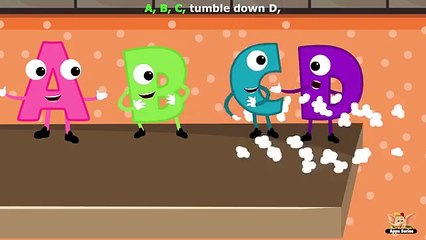 A,B,C, Tumble Down D - Nursery Rhyme with Karaoke