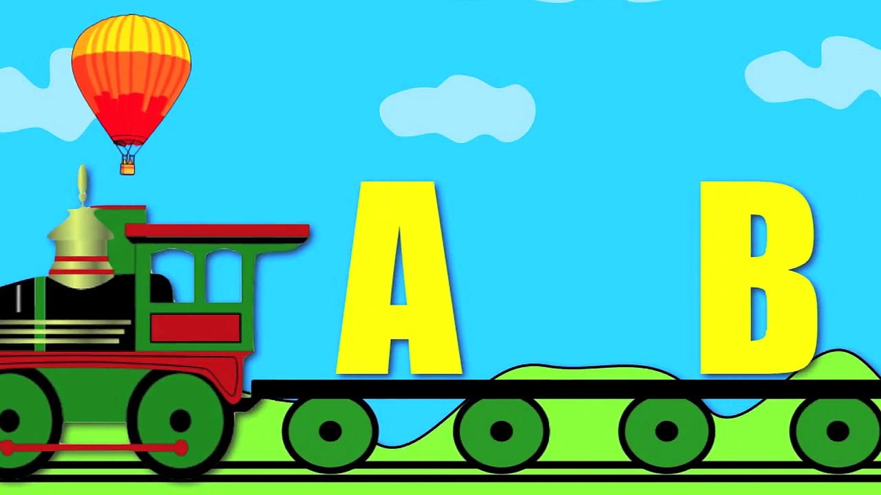 Alphabet Train - Learning for Kids Alphabet Song - Nursery Rhyme with Karaoke