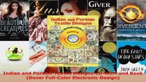 Download  Indian and Persian Textile Designs CDROM and Book Dover FullColor Electronic Design Ebook Free