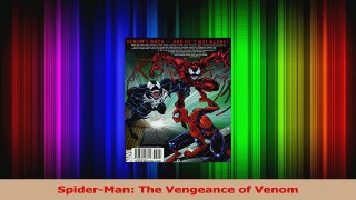 Download  SpiderMan The Vengeance of Venom Ebook Free