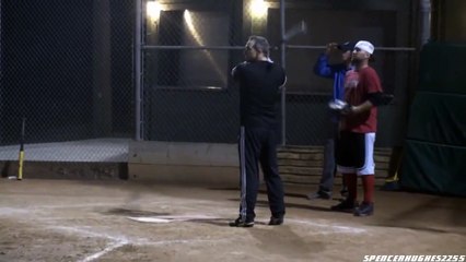16 Inch Softball @ Riddle Field Laguna Beach, CA Ronnie Tompson Batting