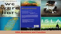 DNA Structure and Function PDF