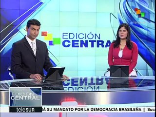 Brasil: Central Única de Trabajadores realiza acto en apoyo a Rousseff