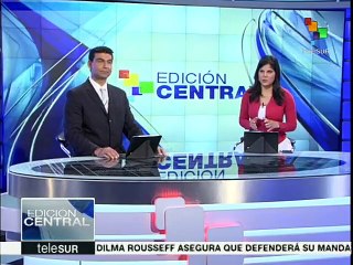 Central Única de Trabajadores de Brasil reitera apoyo a pdta. Rousseff