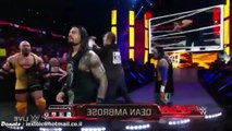 Team Rollins vs Team Reigns - Traditional 5-on-5 Survivor Series Elimination Match - WWE Raw 11-2-15