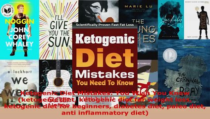 Read  Ketogenic Diet Mistakes You Wish You Knew ketogenic diet ketogenic diet for weight loss EBooks Online