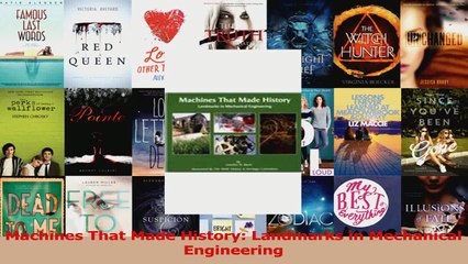 PDF Download  Machines That Made History Landmarks in Mechanical Engineering PDF Full Ebook