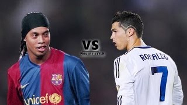 Ronaldinho & Cristiano Ronaldo ● Crazy Skills II C.Ronaldo Vs Ronaldinho ◄ Top 15 Skills Moves Ever ►