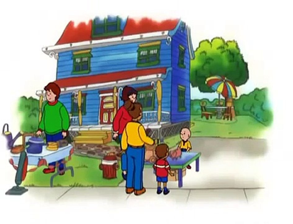 Caillou La gran venta de Caillou Discovery kids latino en español
