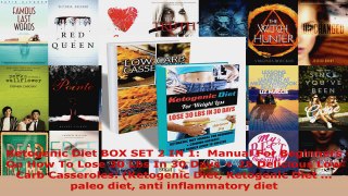 Download  Ketogenic Diet BOX SET 2 IN 1  Manual For Beginners On How To Lose 30 Lbs In 30 Days  25 Ebook Free