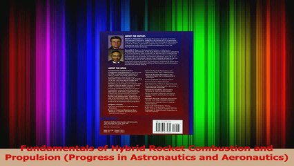 PDF Download  Fundamentals of Hybrid Rocket Combustion and Propulsion Progress in Astronautics and Read Full Ebook