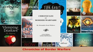 Read  Chronicles of Border Warfare EBooks Online