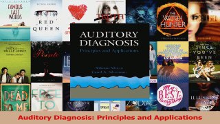 PDF Download  Auditory Diagnosis Principles and Applications PDF Full Ebook