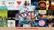 Read  XMen Zero Tolerance Ebook Free