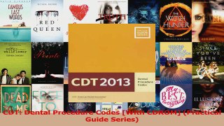 PDF Download  CDT Dental Procedure Codes With CDROM Practical Guide Series Download Online