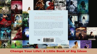 Read  Change Your Life A Little Book of Big Ideas Ebook Free