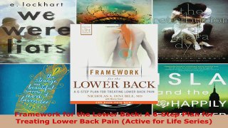 Read  Framework for the Lower Back A 6Step Plan for Treating Lower Back Pain Active for Life Ebook Free